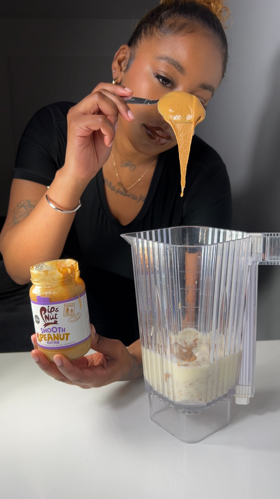 Simple Smooth Peanut Butter Smoothie | Pip & Nut