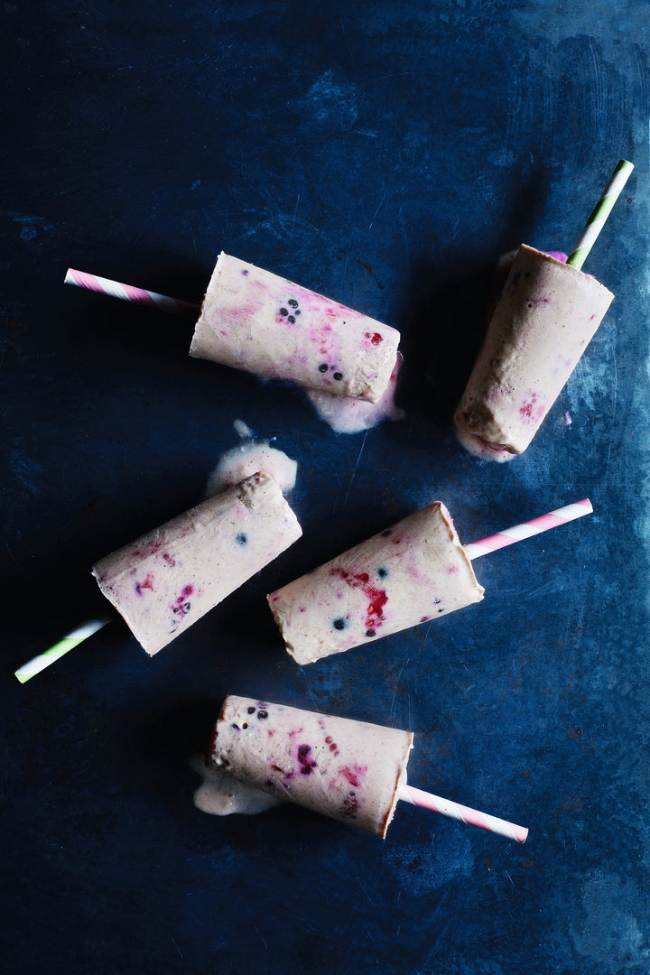  Fruit & Nut Frozen Yogurt Ice Lollies 