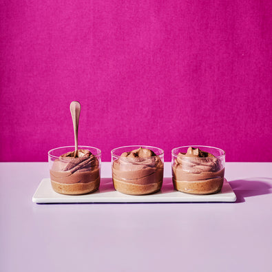 Chocolate and Peanut Butter Pots