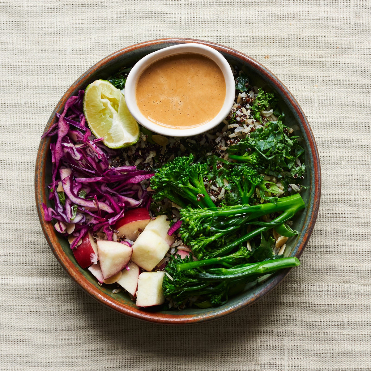  Crunchy Almond Butter Salad 