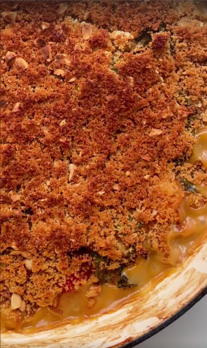  Chickpea Satay Gratin 