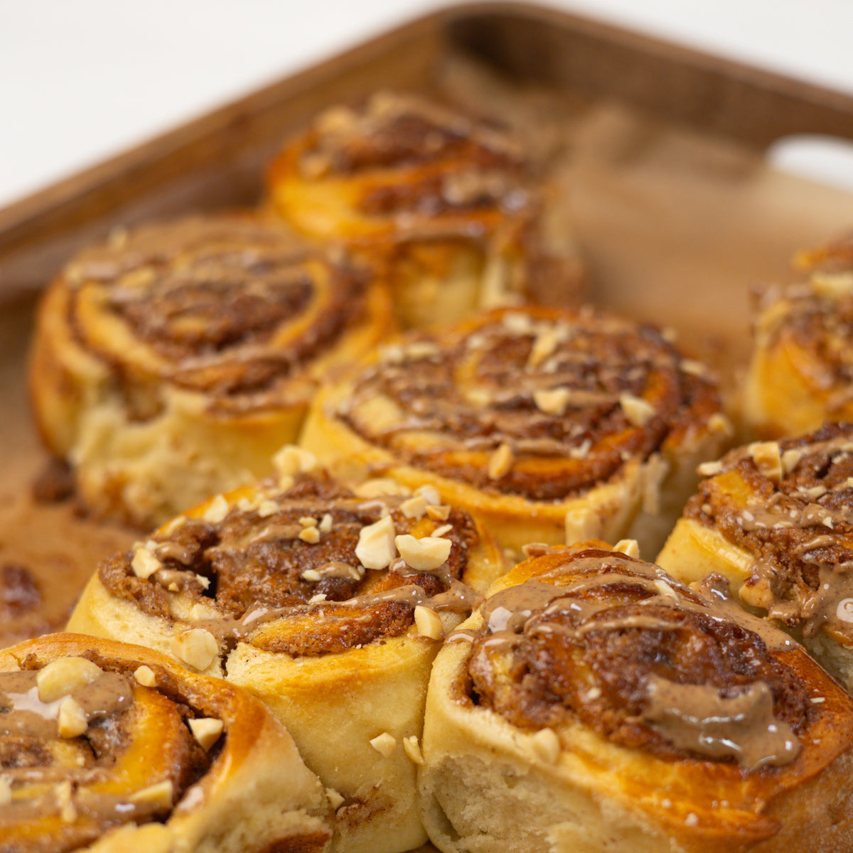  Almond Butter Cinnamon Buns 