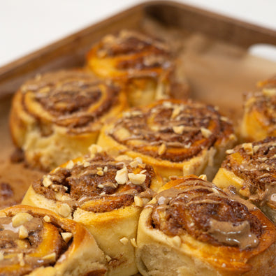 Almond Butter Cinnamon Buns