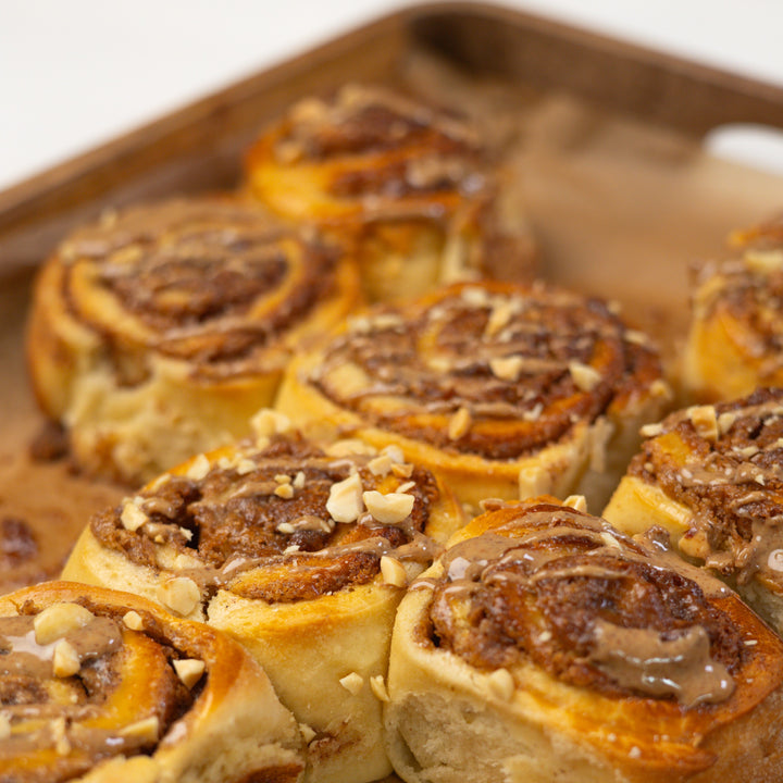  Almond Butter Cinnamon Buns 
