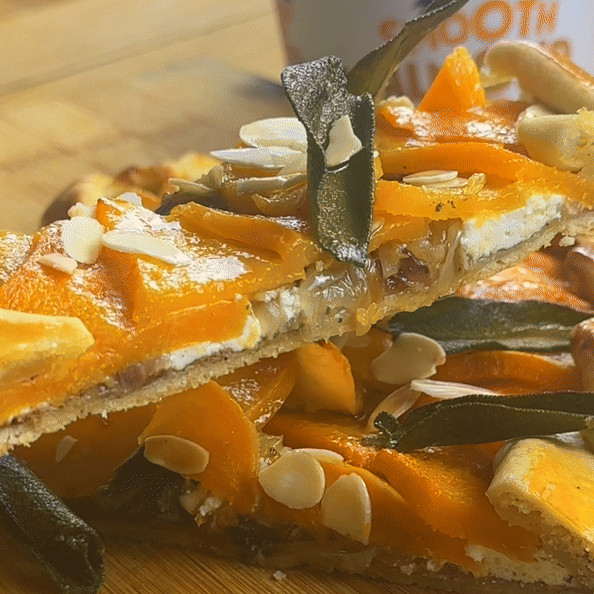  Autumnal Almond Butter Galette 