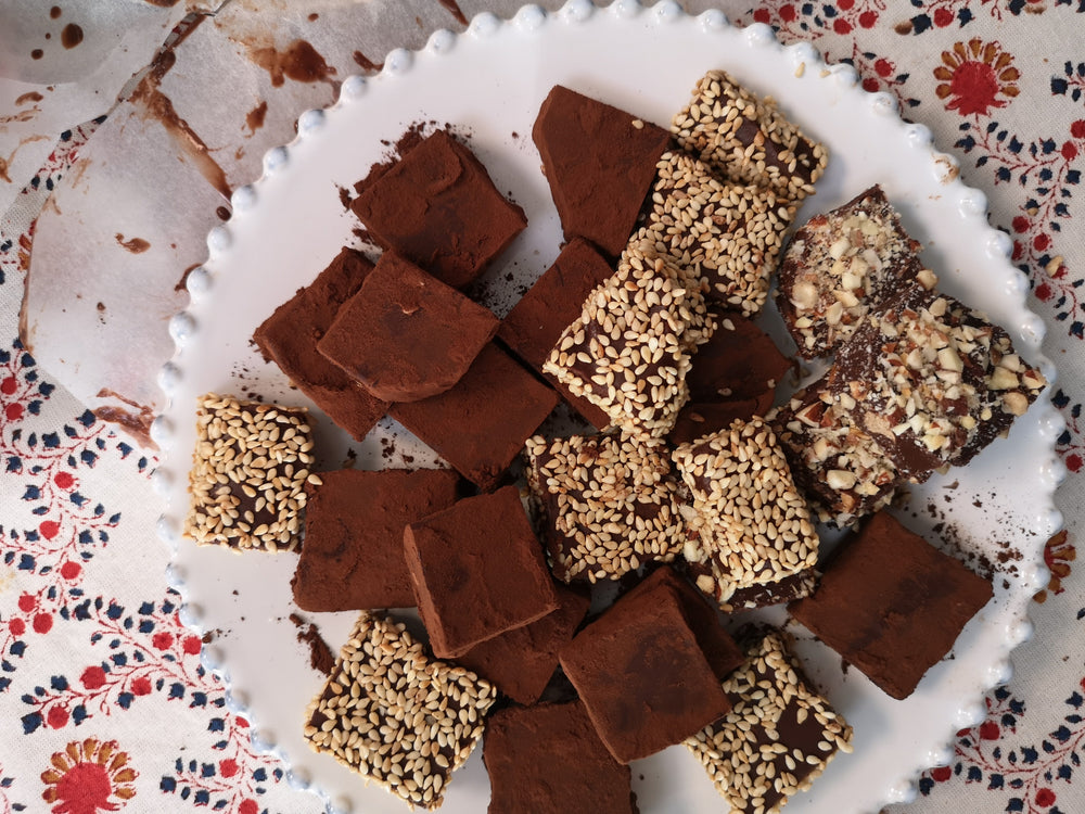  Gingerbread Almond Butter Truffles 