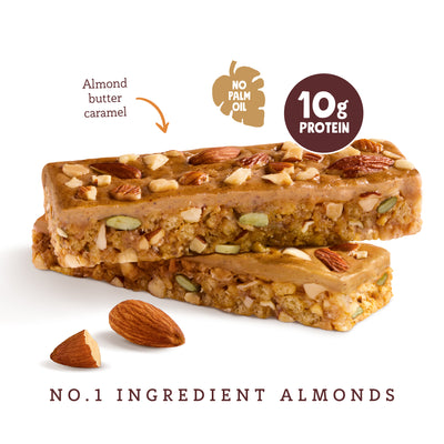 Caramel Almond Protein Bars (15 bars)