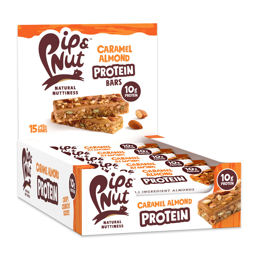 Caramel Almond Protein Bars (15 bars)