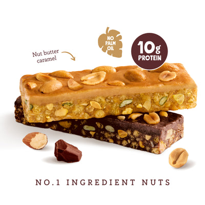 Variety Pack Nut Butter Protein Bars (15 bars)